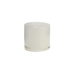 Portavelas Nilla 8 cm, blanco