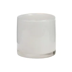 Portavelas Nilla 12 cm, blanco