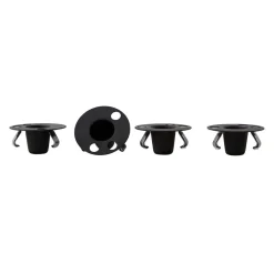 Portavelas para taza de espresso/jarrón favorito 4 unidades, small