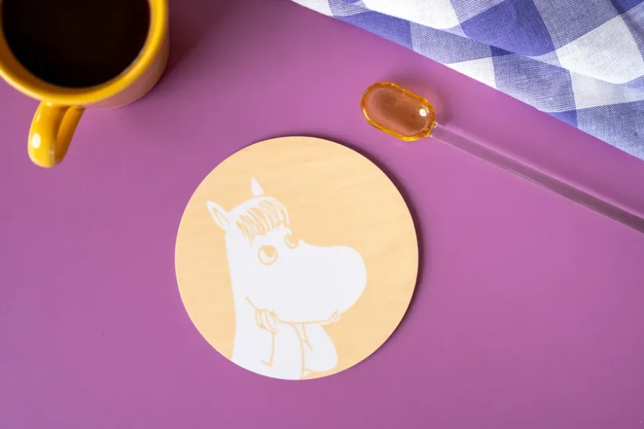 Posavaso Moomin Ø10 cm, Snorkmaiden