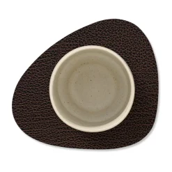 Posavasos Bull curvo, marrón