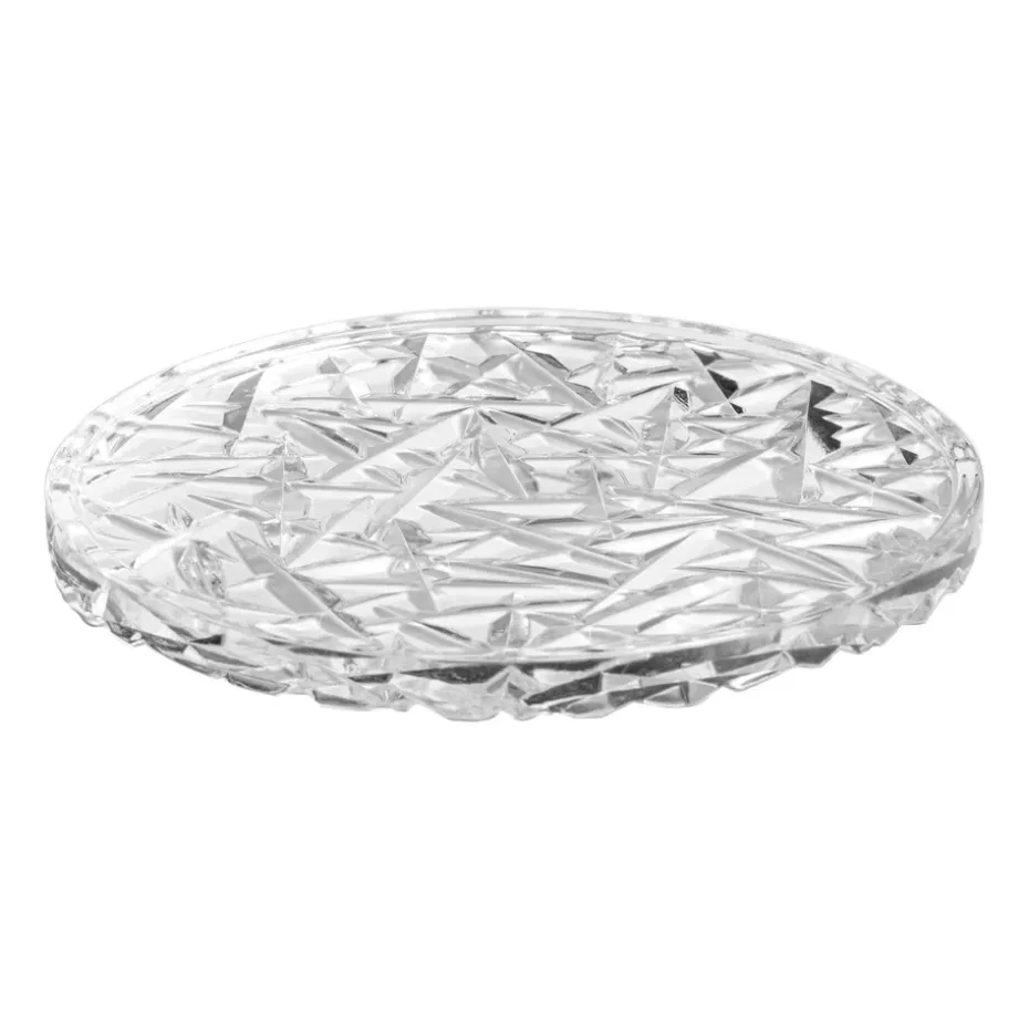 Posavasos Carat Ø12,5 cm, Transparente