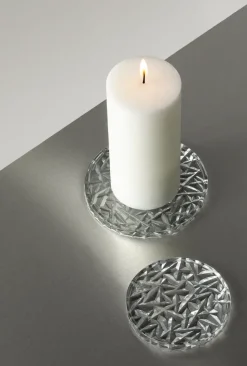 Posavasos Carat Ø12,5 cm, Transparente