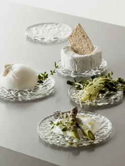 Posavasos Carat Ø12,5 cm, Transparente