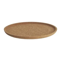 Posavasos de corcho Viva Ø16,8 cm pack de 2, Marrón