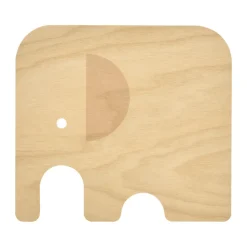 Posavasos de vidrio Elephant 11x10 cm, Yellow
