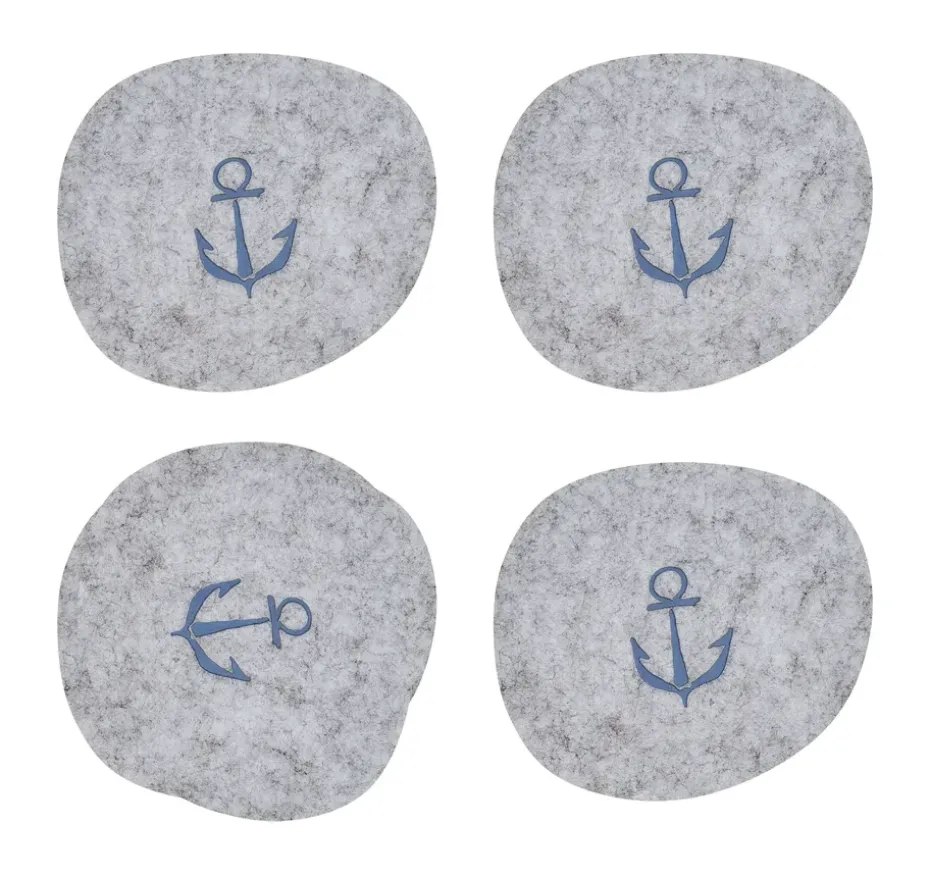 Posavasos Mumin 9,5x11 cm 4 piezas, Marineros