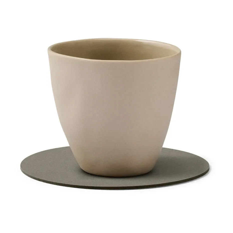 Posavasos Nupo circle, Flint grey