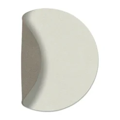 Posavasos Nupo circle reversible, Linen-Flint Grey