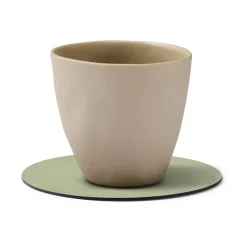 Posavasos Nupo circle, verde oliva