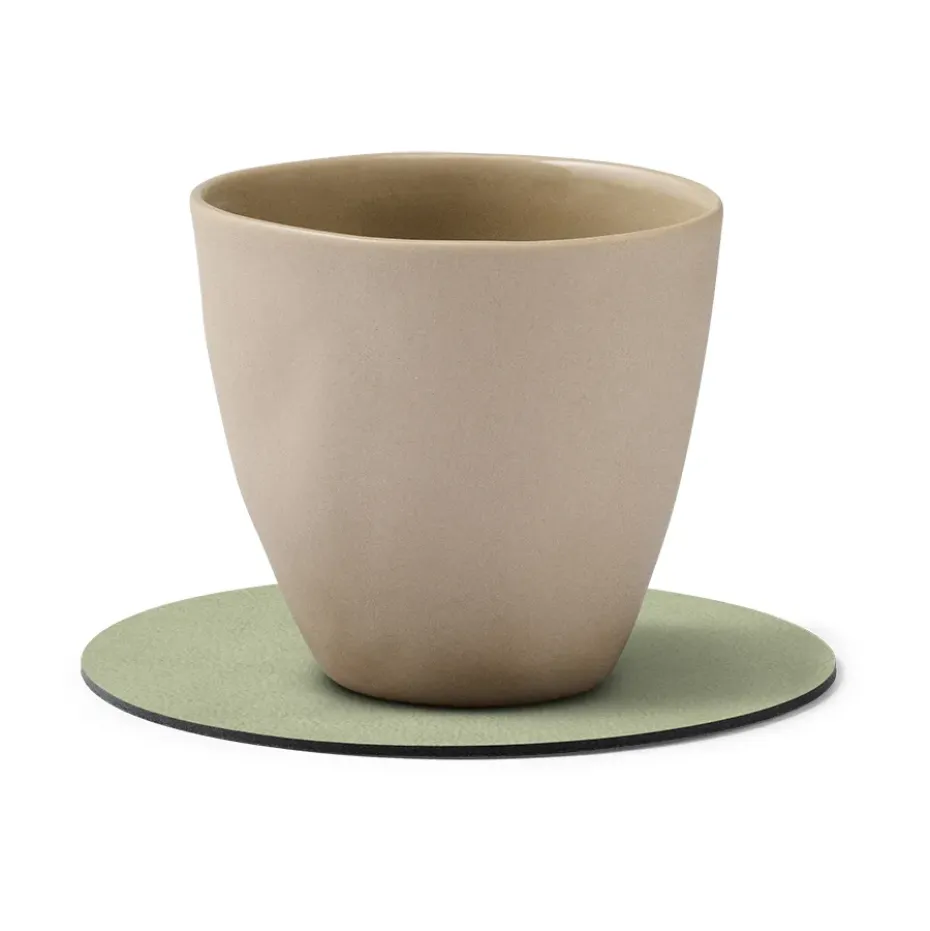 Posavasos Nupo circle, verde oliva