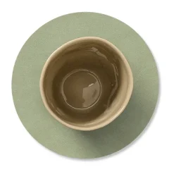 Posavasos Nupo circle, verde oliva