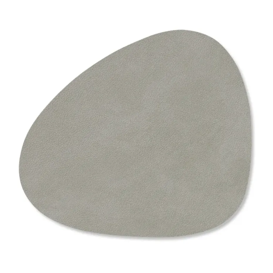 Posavasos Nupo curve, gris claro