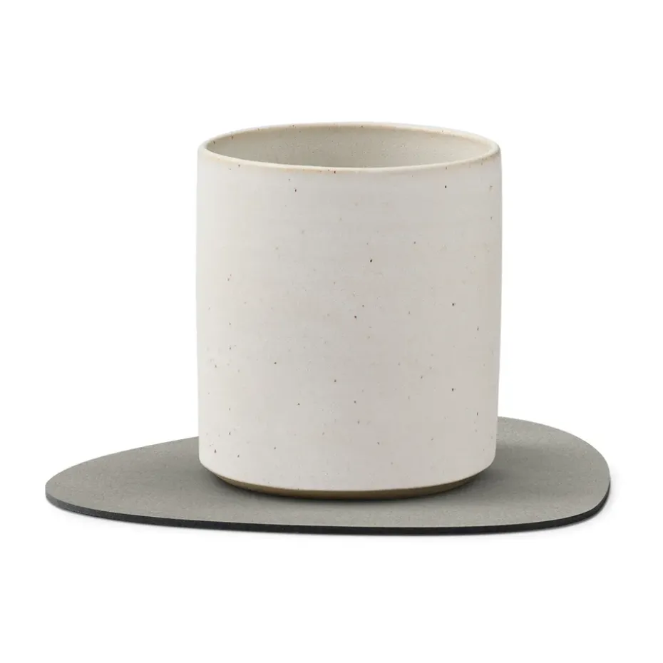 Posavasos Nupo curve, gris claro