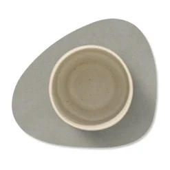 Posavasos Nupo curve, gris claro