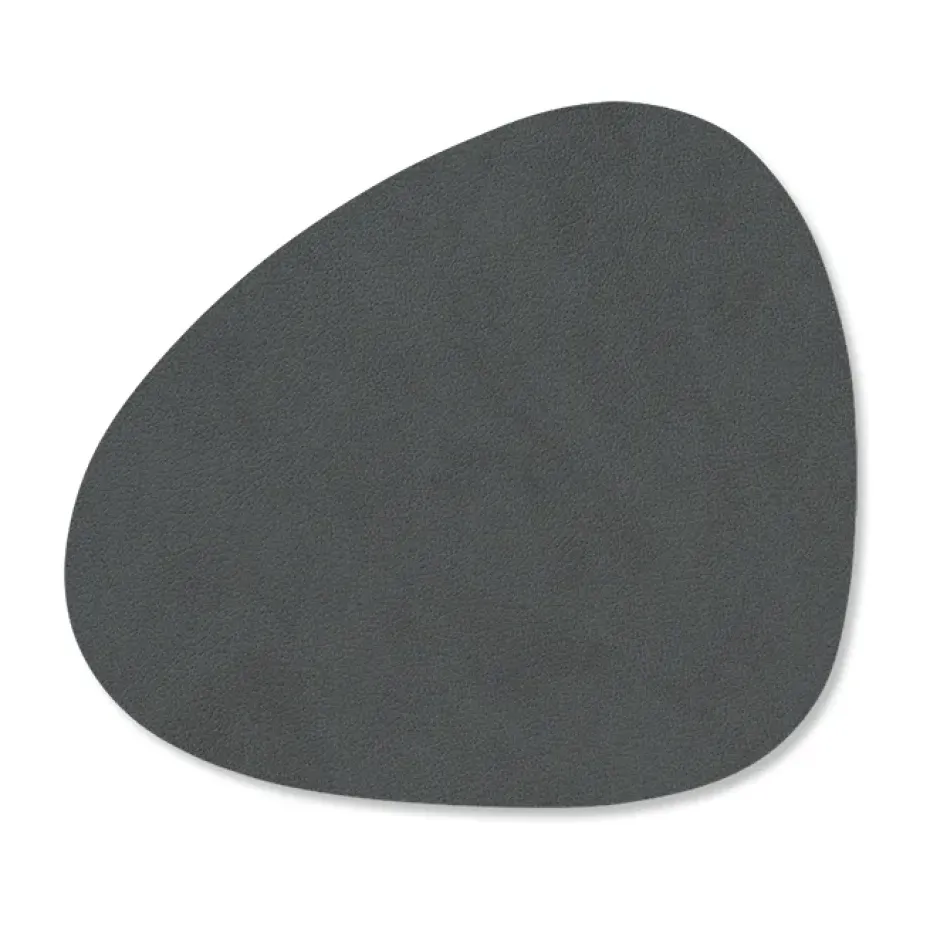 Posavasos Nupo curve, gris antracita