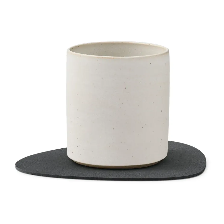 Posavasos Nupo curve, gris antracita