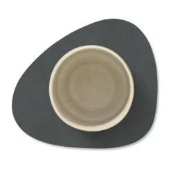 Posavasos Nupo curve, gris antracita