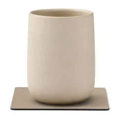 Posavasos Nupo square, Clay brown