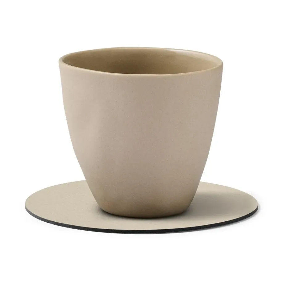 Posavasos Serene circular Ø10 cm, Cream