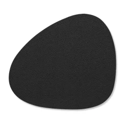 Posavasos Serene curvo 11x13 cm, Black