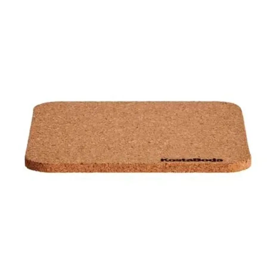 Posavasos Viva 9,6x9,6 cm, 4-pack, Corcho
