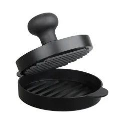 Prensa hambuerguesa Wallberg Ø12 cm, aluminio