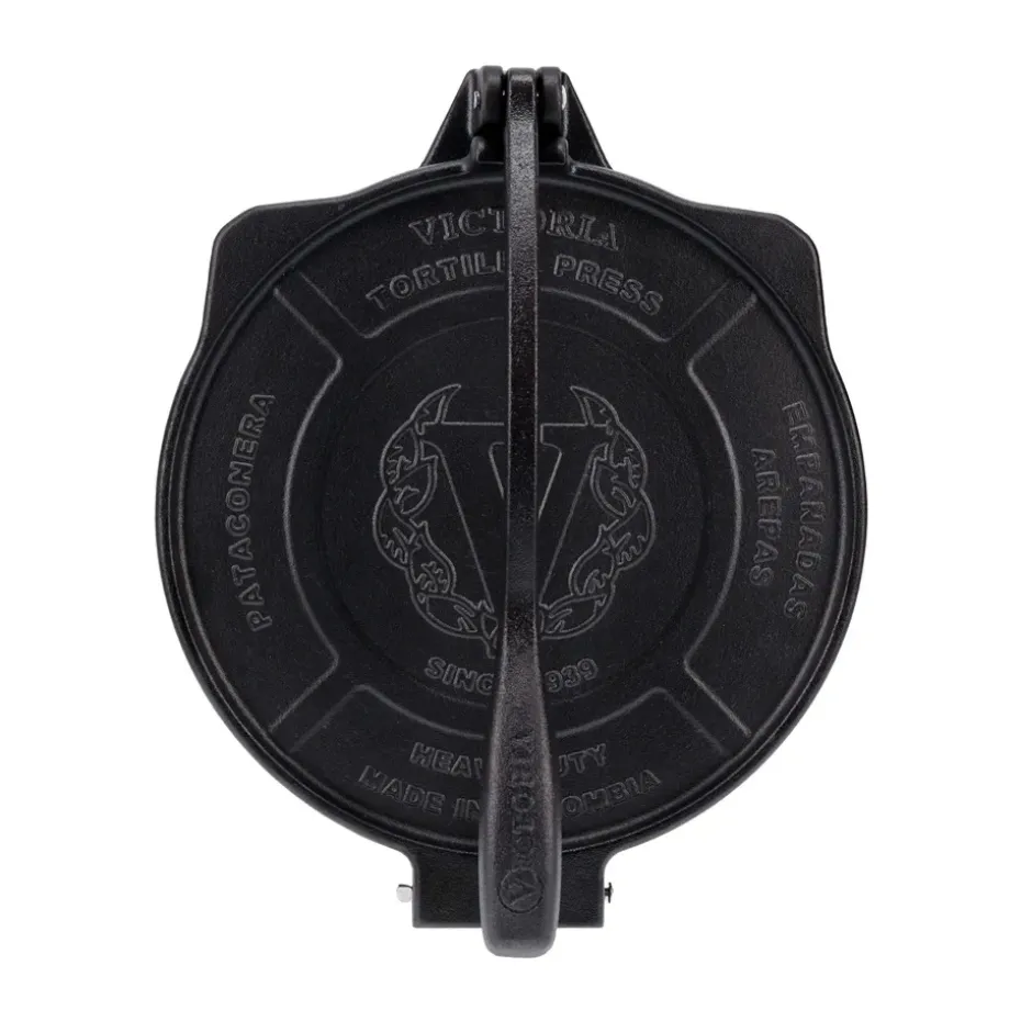 Prensa para tortillas Heavy duty Ø25 cm, Negro