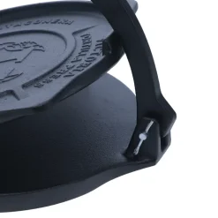 Prensa para tortillas Victoria 16,5 cm hierro fundido negro, Negro