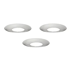 Protectores de vela STOFF Nagel 3-pack, Cromo