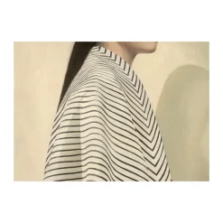 Póster Black Stripes, 50x70 cm