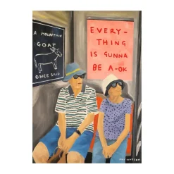 Póster Everything Is Gunna Be OK, 50x70 cm