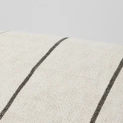 Puf Sigrid, Light beige-black, 50x50 cm