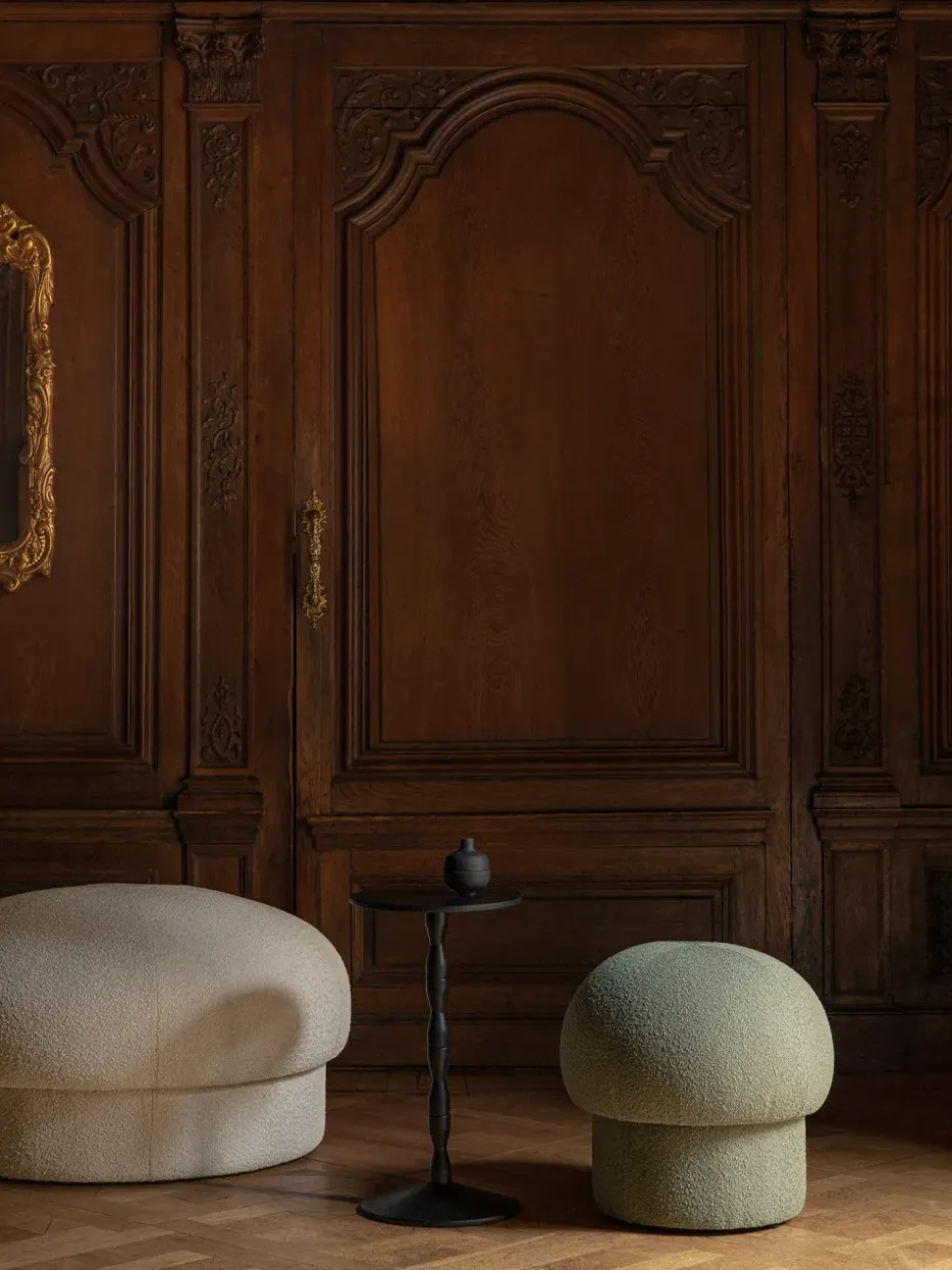 Puf Uno Ø94 cm, Cream