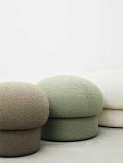 Pufe Uno Ø65 cm, Cream