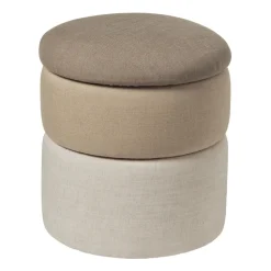 Puff Pond 42 cm, Beige shades