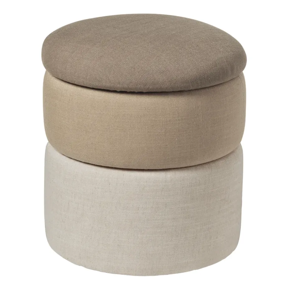 Puff Pond 42 cm, Beige shades