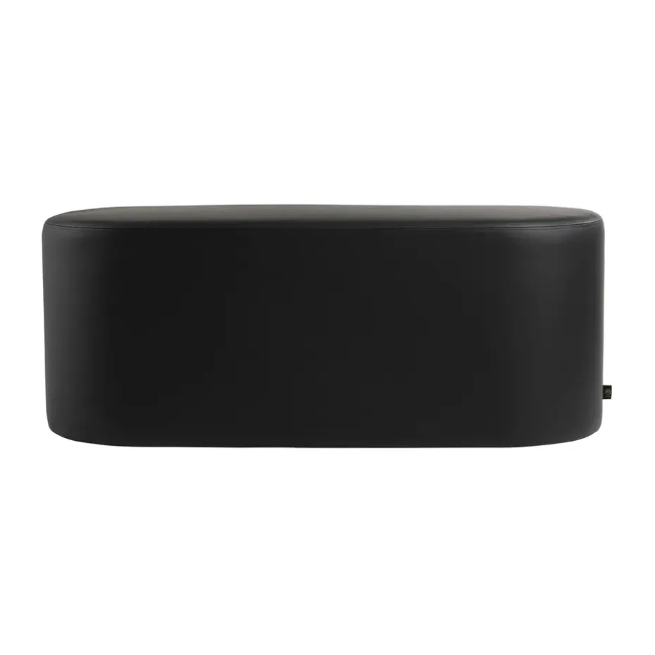 Puff Sessio 45x110 cm, Negro