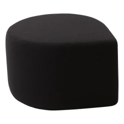 Puff Stilla bouclé, Anthracite