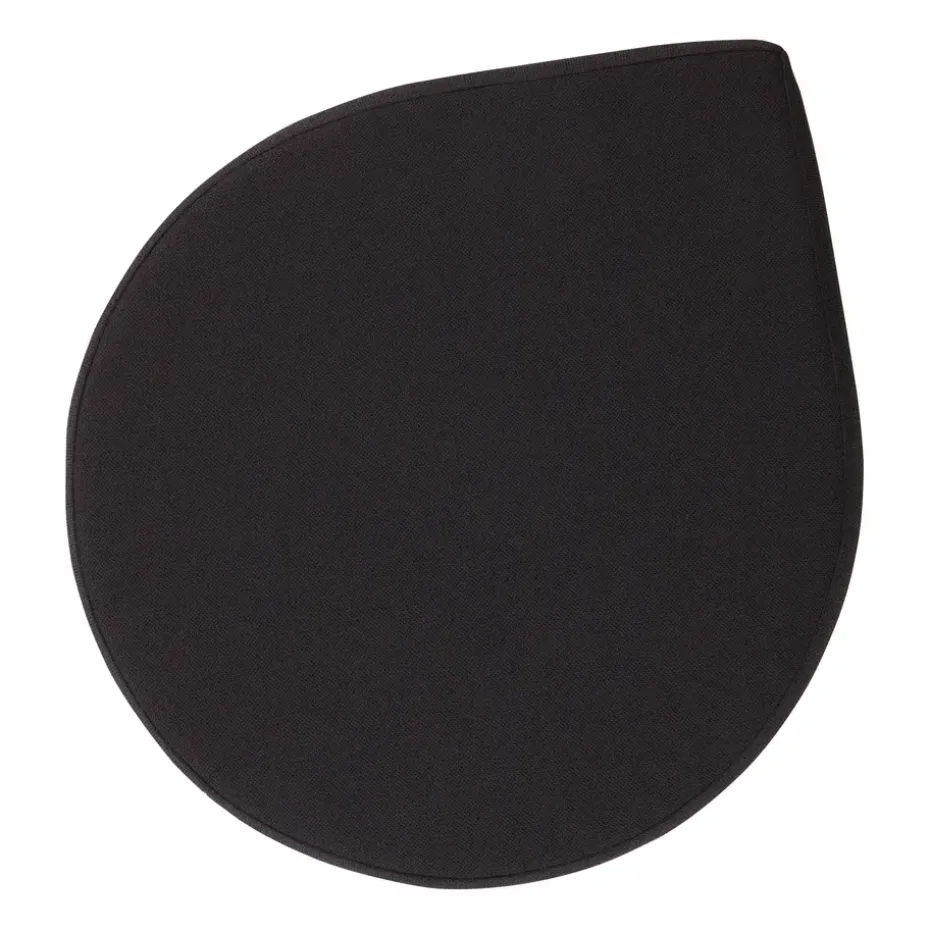 Puff Stilla bouclé, Anthracite
