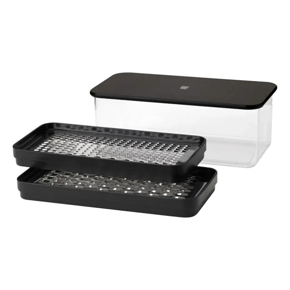 Rallador con recipiente GRATE-IT, Black