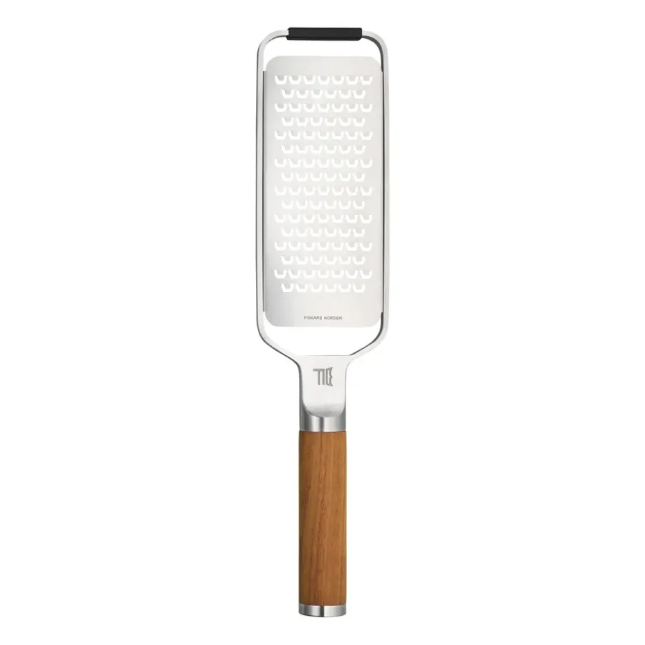 Rallador grueso Norden, acero inoxidable-abedul