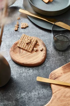 Raw Plato de fiesta 13x11,4 cm 2, madera