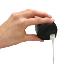 Recipiente para salsas To Go organic Lékué 50 ml, Negro