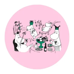 Salvamantel Moomin 80, Ø21 cm, Rosa
