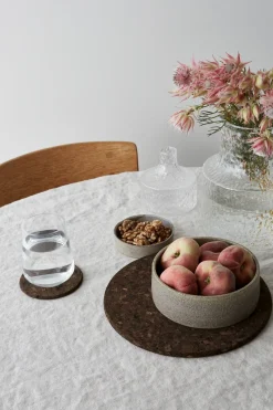 Salvamanteles Cork smoked, Ø25 cm
