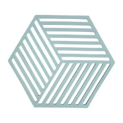 Salvamanteles Hexagon, Fog blue