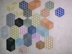 Salvamanteles Hexagon grande, Cool Grey