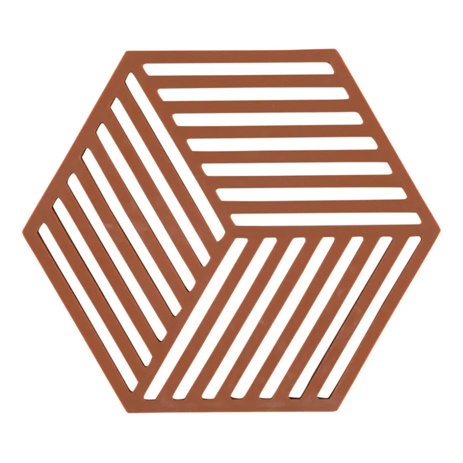 Salvamanteles Hexagon, Terracotta