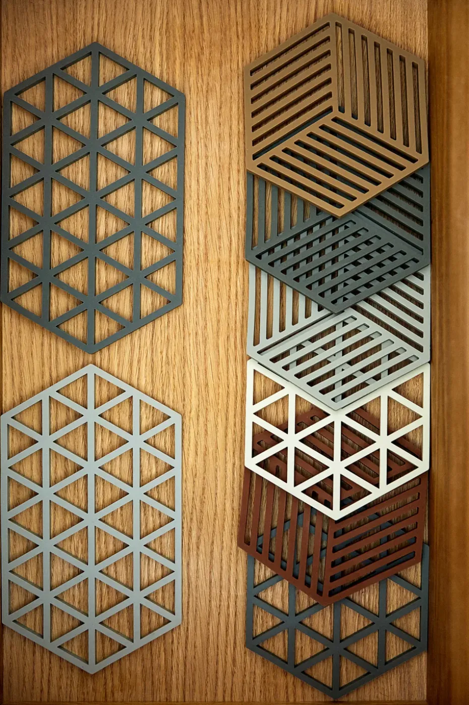 Salvamanteles Hexagon, Terracotta